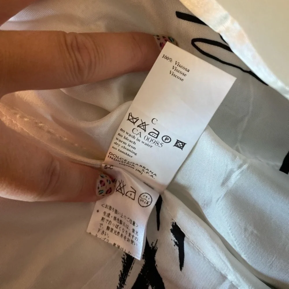 DOLCE & GABBANA Cream Suit Set Cotton Y2K - Picture 9 of 16